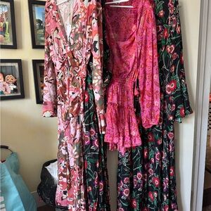 4 piece Misa Los Angeles bundle 3 dresses 1 romper